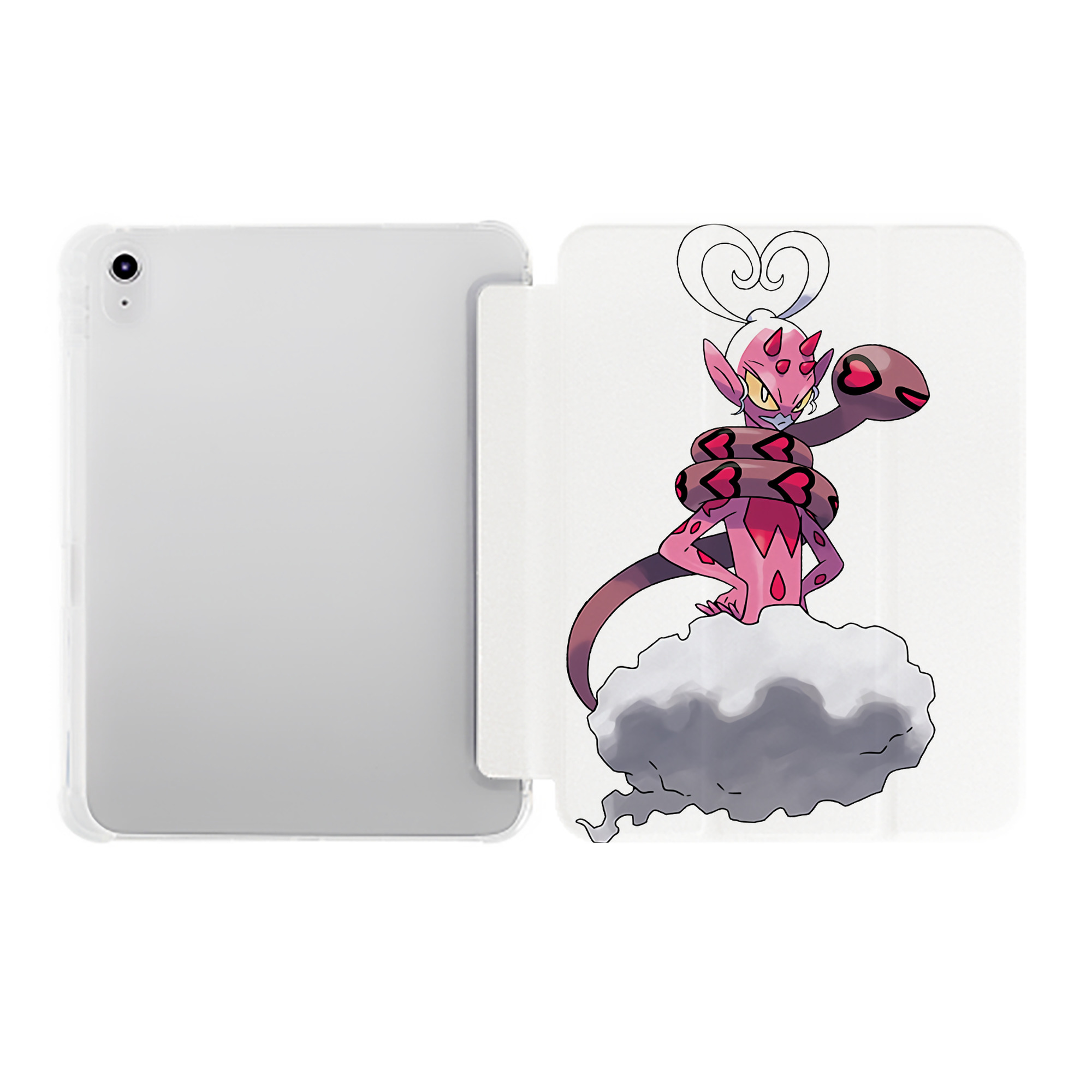 （画像用） ポケットモンスター Pokémon IPad ケース ペン収納付き 三つ折りスタンド PUレザー×シリコン 対応機種9.5/10.5/10.9インチ